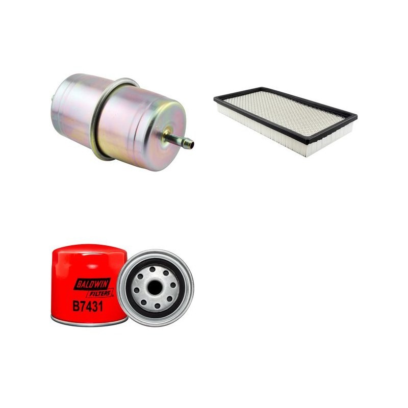 JEEP CHEROKEE 2.5I (4 CYL) Filter Service Kit w/ EPE Eng.   YR  12.91-11.01 122 CH XJ