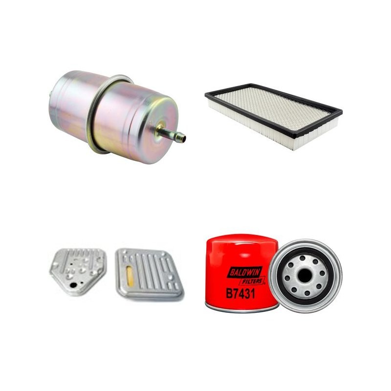 JEEP CHEROKEE 4.0I (6CYL) Filter Service Kit w/ MX Eng.   YR  12.91-11.01 184 CH XJ