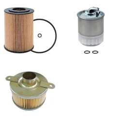 JEEP COMMANDER 3.0 CRD V6 Filter Service Kit w/ EX Eng.   YR  03.06- 218 CH XH