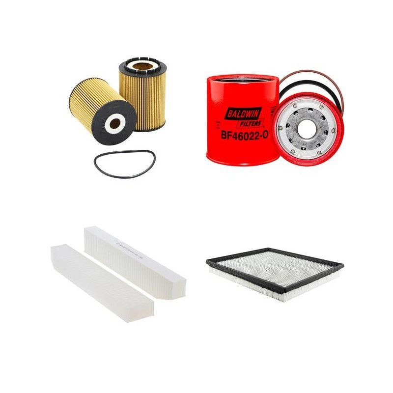 JEEP GRAND CHEROKEE II 3.1 TD Filter Service Kit w/VM  Eng.   YR  04.99-11.01 140 CH WJ/WG