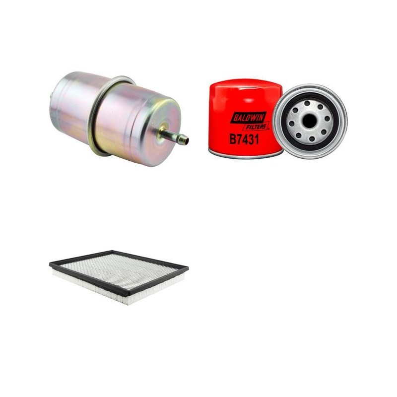 JEEP WRANGLER 2.5 Filter Service Kit      YR  12.91-08.96