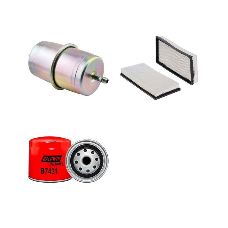 JEEP WRANGLER 4.0 Filter Service Kit w/ S01 Eng.   YR  08.96- 177 CH