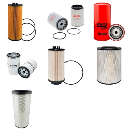 JENZ HEM 700 D Filter Service Kit w/MERCEDES OM502LA Eng.