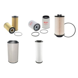 JENZ TREX 5000 Filter Service Kit w/MERCEDES OM457 Eng.