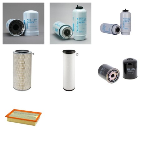 Filter Kit for John Deere 1450WTS with John Deere 6081H Engine Year 2005- 180 CH