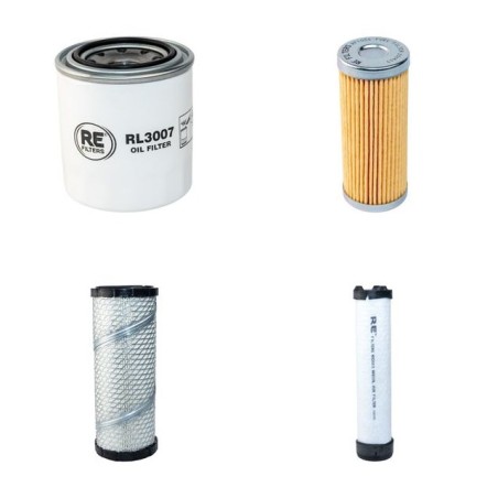 JOHN DEERE 1525 Filter Service Kit w/Yanmar 3Tnv88 Eng.