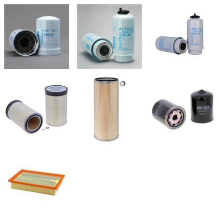 Filter Kit for John Deere 1550WTS with John Deere 6081H Engine Year 2005- 225 CH