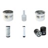 JOHN DEERE 1565 SERIE II 4WD Filter Service Kit w/Yanmar 3Tnv88 Eng. 2008-