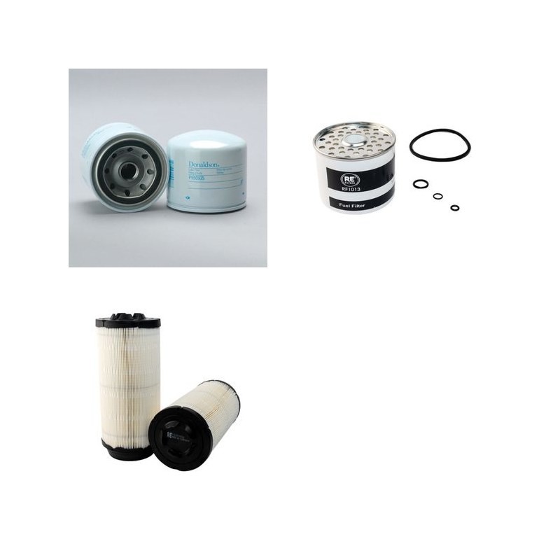 Filter Kit for John Deere 1903 Air Oil Fuel Filters with PEUGEOT XUD Engine