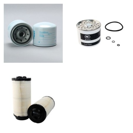 Filter Kit for John Deere 1903 Air Oil Fuel Filters with PEUGEOT XUD Engine