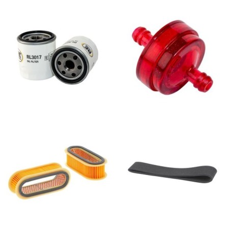 Filter Kit for John Deere 2243E Air Oil Fuel Filters with John Deere GH3008D Engine