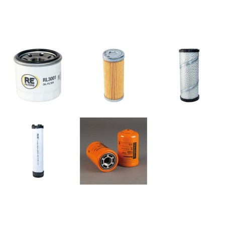 Filter Kit for John Deere 2320 with Yanmar 3TNV76 Engine
