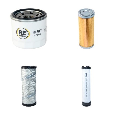 JOHN DEERE 2320 Filter Service Kit Air Oil Fuel Filters w/Yanmar 3TNV76 Eng.