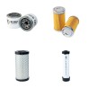 Filter Kit for John Deere 2500A Air Oil Fuel Filters with Yanmar 3TNE68C-NJG Engine