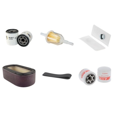 JOHN DEERE 2500 E Filter Service Kit w/KAWASAKI 620D Eng.