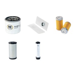 John Deere 2500E Filter Service Kit with Yanmar Engine