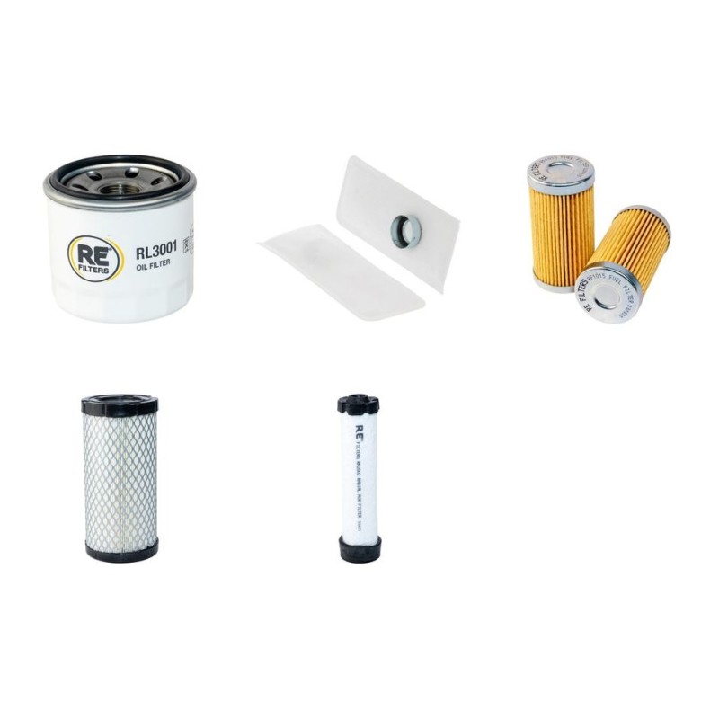 JOHN DEERE 2500 E Filter Service Kit w/Yanmar  Eng.