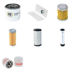 John Deere 2500E HYBRID DIESEL Filter Service Kit with