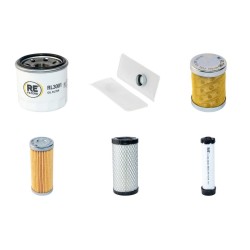 Filter Kit for John Deere 2500E HYBRID DIESEL with Yanmar 3TNV70-D Engine Year 2010-