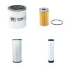 Filter Kit for John Deere 3215B Air Oil Fuel Filters with Yanmar Engine SN 030001-