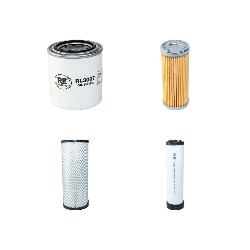 Filter Kit for John Deere 3235B Air Oil Fuel Filters with Yanmar 3TNE84-EJFE Engine SN 030001-