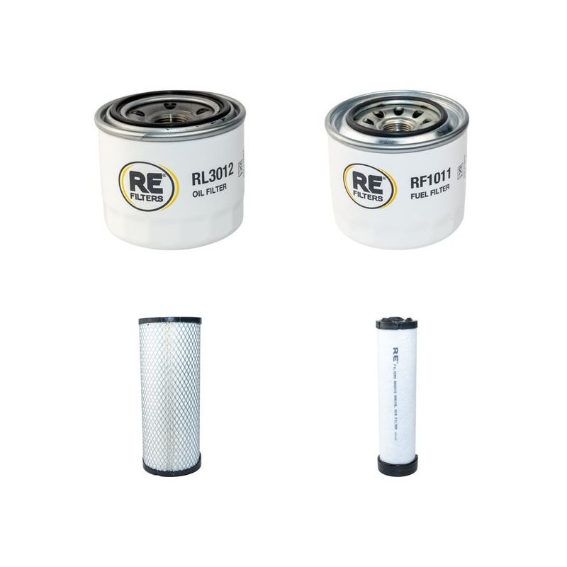 JOHN DEERE 3245 C Filter Service Kit Air Oil Fuel Filters w/Yanmar  Eng.