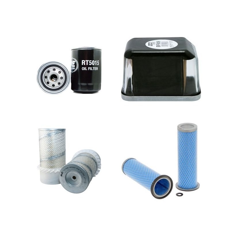 Filter Kit for John Deere 440D Air Oil Fuel Filters with JD Engine