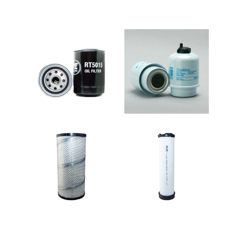 Filter Kit for John Deere 4400 Air Oil Fuel Filters with JD Engine