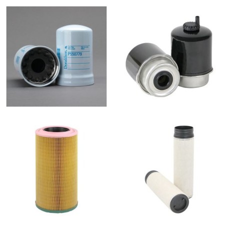 JOHN DEERE 5090 M Filter Service Kit Air Oil Fuel Filters w/JOHN DEERE 4045HL286 Eng.   YR  2010-