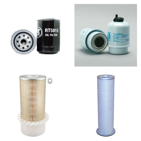 Filter Kit for John Deere 5400N Air Oil Fuel Filters with JOHN DERRE CD3028DAT/TAT Engine