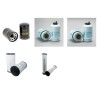 Filter Kit for John Deere 548GIII Air Oil Fuel Filters with 6068TDW54 Engine SN 583532-586336 Year 2005-