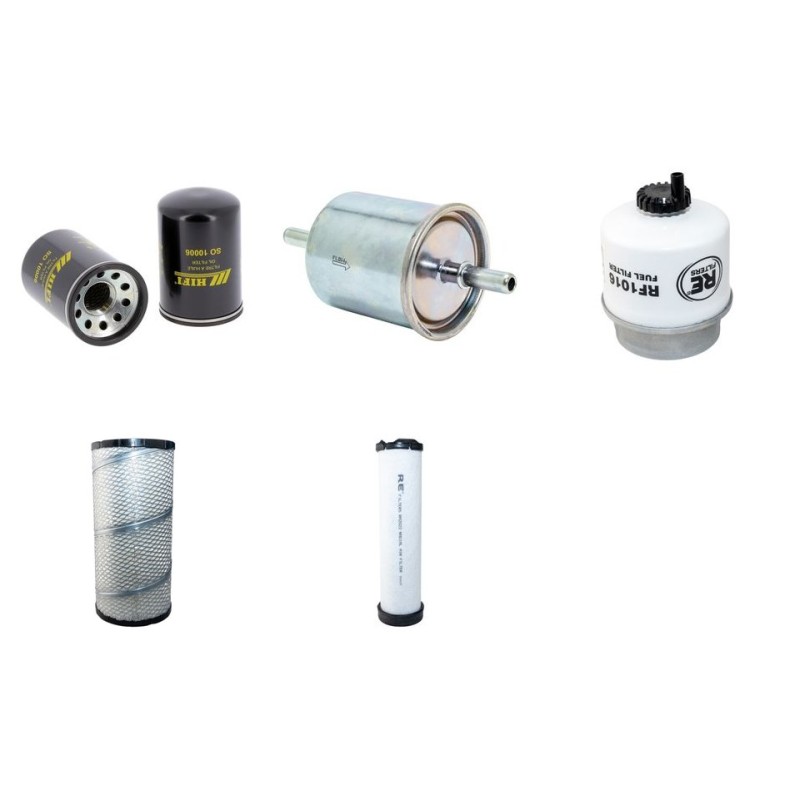 JOHN DEERE 5515 Filter Service Kit Air Oil Fuel Filters w/JOHN DEERE  Eng.
