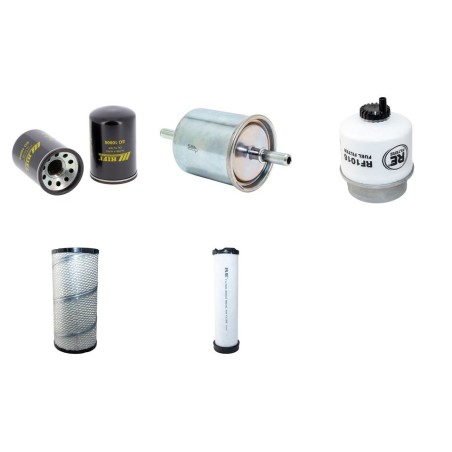 Filter Kit for John Deere 5515 Air Oil Fuel Filters with JD Engine