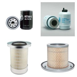 JOHN DEERE 6010 Filter Service Kit Air Oil Fuel Filters w/ 75CH Eng.