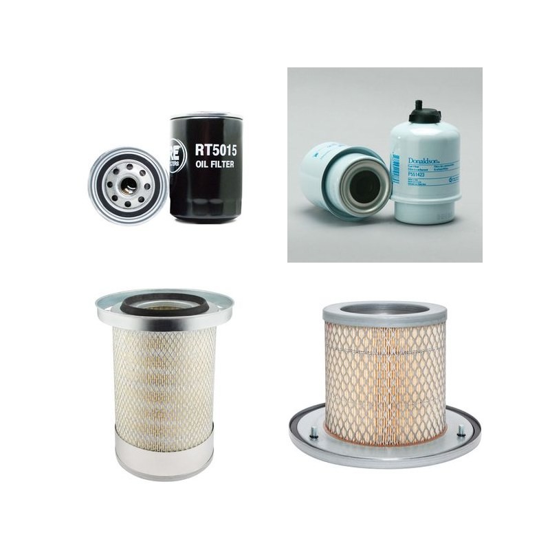 JOHN DEERE 6010 Filter Service Kit Air Oil Fuel Filters w/ 75CH Eng.