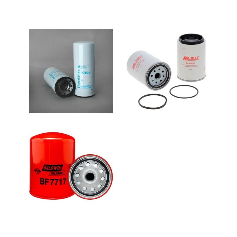Filter Kit for John Deere 6125H with 12.5 L 6CYL Engine