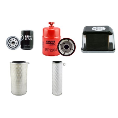 Filter Kit for John Deere 640E with John Deere 6068T Engine