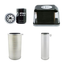 Filter Kit for John Deere 643D Air Oil Fuel Filters with John Deere 6068T Engine