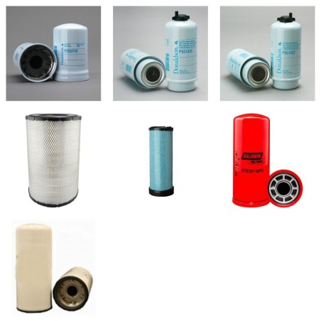 Filter Kit for John Deere 648G3 with JD Engine SN 586337-