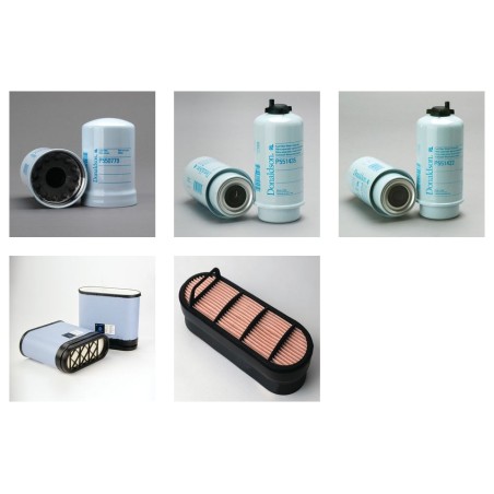 Filter Kit for John Deere 6520SE Air Oil Fuel Filters with JD Engine Year 2001-
