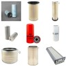JOHN DEERE 7300 Filter Service Kit w/JOHN DEERE 6125HZ Eng.