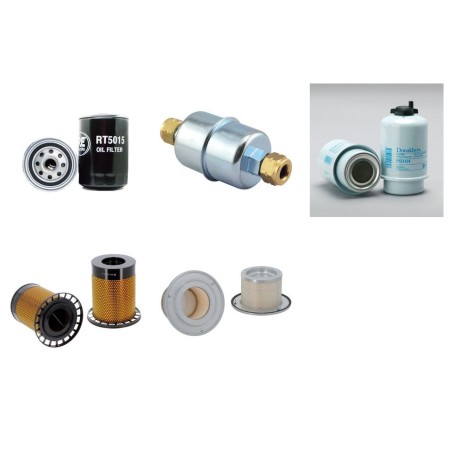 Filter Kit for John Deere 7400 Air Oil Fuel Filters