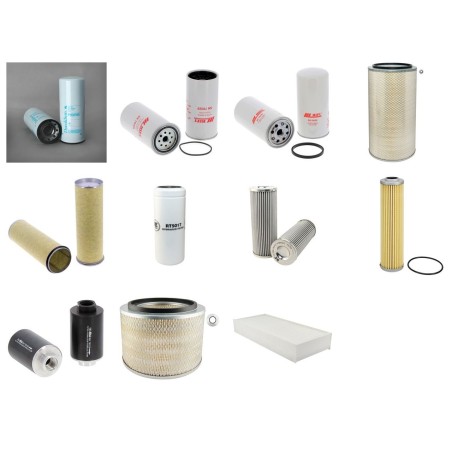 Filter Kit for John Deere 7450 with John Deere 6135HZ006 Engine Year 2010-