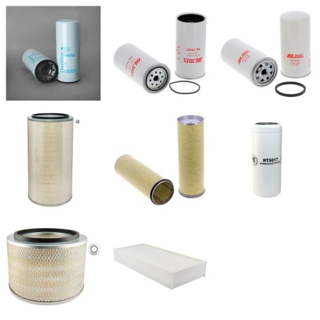 Filter Kit for John Deere 7450I with John Deere 6135HZ006 Engine Year 2011-