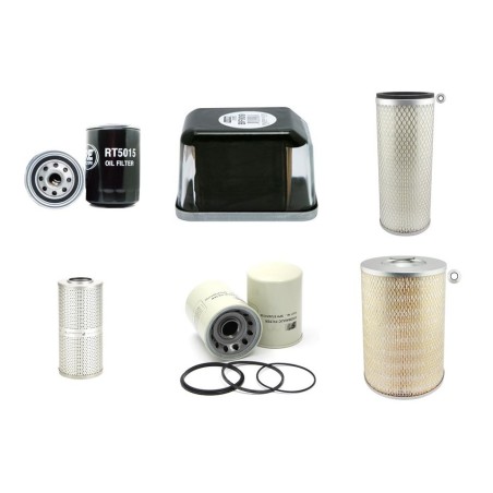 Filter Kit for John Deere 750B with John Deere 6414T Engine