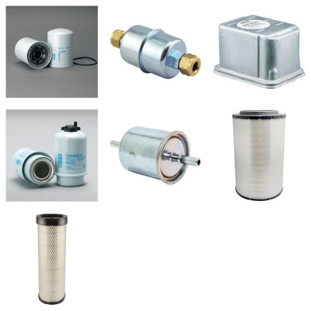 Filter Kit for John Deere 7810 Air Oil Fuel Filters with John Deere 6081T Engine 176 CH