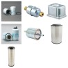 Filter Kit for John Deere 7810 Air Oil Fuel Filters with John Deere 6081T Engine 176 CH