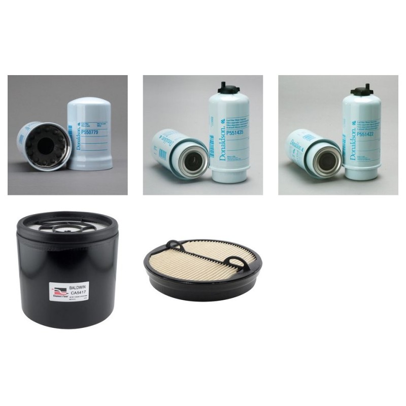 JOHN DEERE 7820 Filter Service Kit w/JOHN DEERE 6068HRW Eng.   YR  2004-