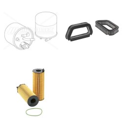 AUDI A 8 3.0 V6 TDI Filter Service Kit w/ ASB Eng.   YR  09.03-03.10 233 CH 4E