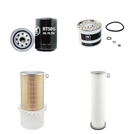 JOHN DEERE 968 H Filter Service Kit Air Oil Fuel Filters